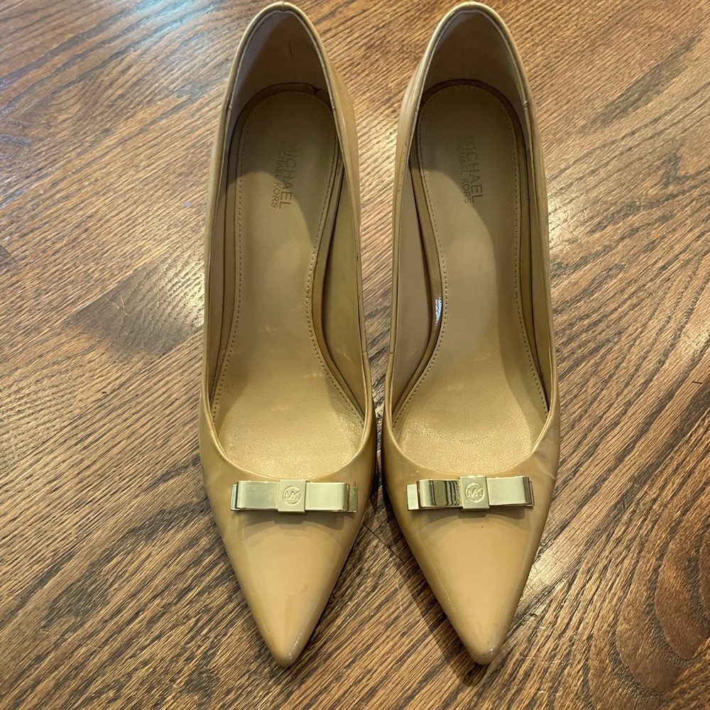 Michael Kors patent leather heels